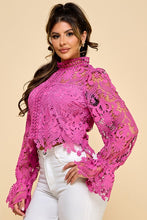 Glamorous Life Crochet Lace Top