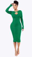 Treasure Me Keyhole Midi Dress