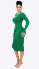 Treasure Me Keyhole Midi Dress