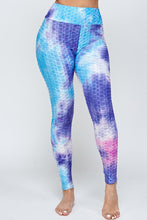 Women's Tie Dye Butt Lifting Yoga Leggings