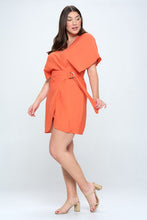 Class Favorite Mini Wrap Dress - Plus
