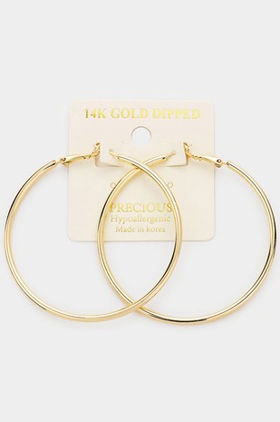 Hypoallergenic Hoop Earrings