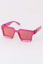 Retro Square Metallic Sunglasses