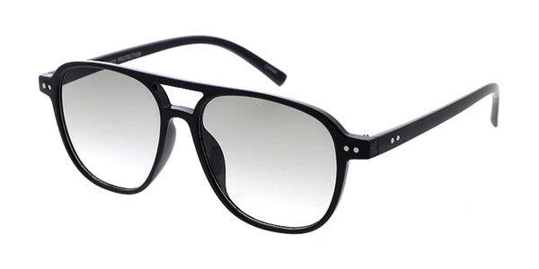 Unisex Plastic Large Aviator Frame