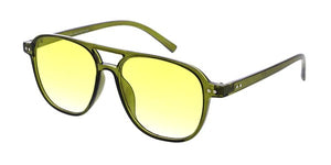 Unisex Plastic Large Aviator Frame