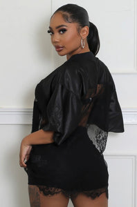 Diamond Princess Lace Jersey Top