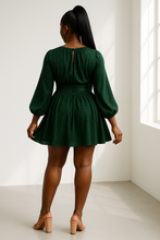 Sparkle Up Metallic Mini Skater Dress