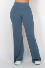 Long Sleeve Flare Leg Knit Loungwear Set