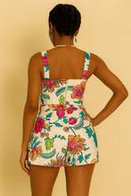 Daytime Glow Two-Piece Floral Short Set