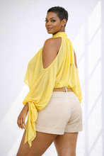 Play It Cool Halter Neck Cropped Top