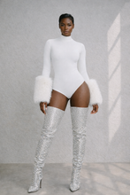 Claws Out Fur Cuff Bodysuit