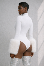 Claws Out Fur Cuff Bodysuit