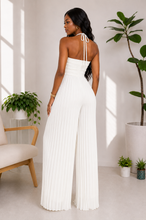 Heatwave Halter Pleated Jumpsuit