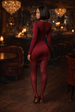 Walk In Color Draped Wrap Mini Dress