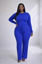 Comfy Ribbed Textured Set - Plus