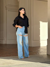Women's Long Sleeve Button Up Shirt