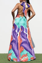 She's On Point Maxi Halter Dress