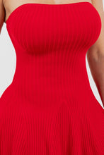 Lover Girl Fit And Flare Strapless Mini Dress