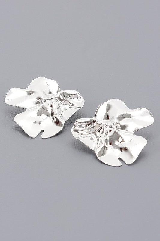 Gold Plated Metal Earring