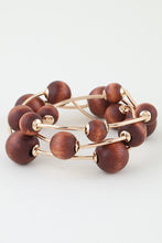 Multi Stone Beaded Tube Bracelet