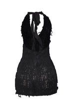 Caught You Looking Halter Mini Dress