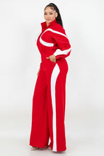 Off Track Wide Leg Jumpsuit