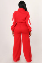 Off Track Wide Leg Jumpsuit