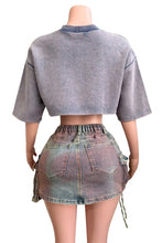 Certified Mineral Wash Crop Sweatshirt