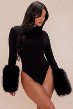 Claws Out Fur Cuff Bodysuit