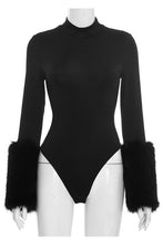 Claws Out Fur Cuff Bodysuit