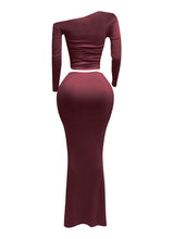 Good Intentions One Side Off Shoulder Top & Skirt Set