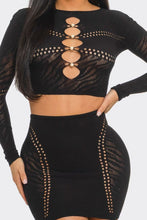 Seamless Bodystocking Skirt Set