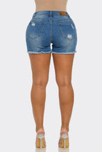 Women's Distressed Denim Mini Jean Shorts