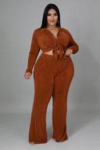 Comfy Days Two Piece Wide Leg Pant Set - Plus