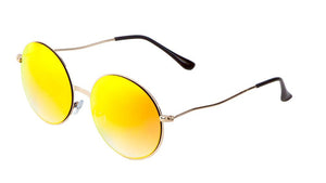 Round Color Mirror Sunglasses